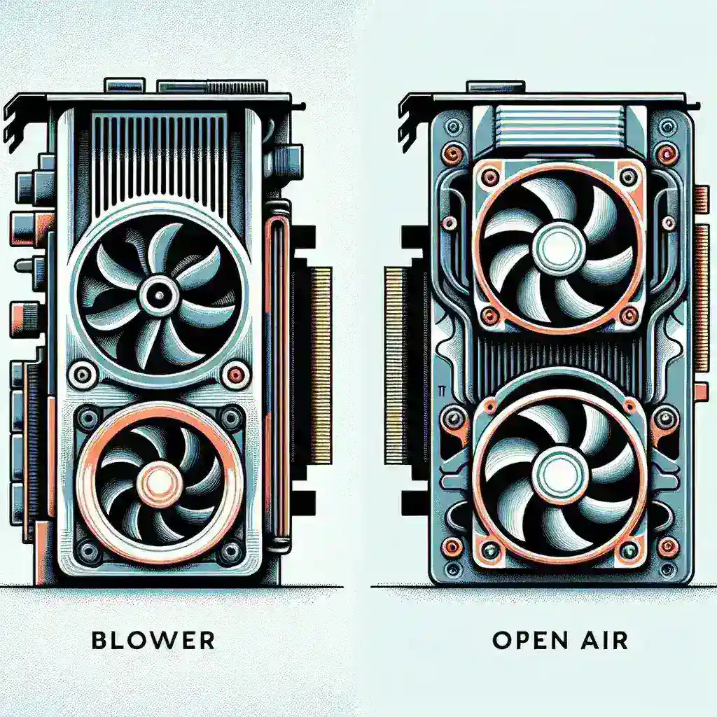 Bagaimana cara memilih antara pendingin kartu grafis bergaya blower dan udara terbuka?